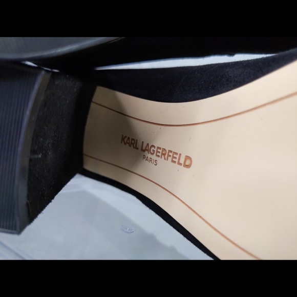2x 👯‍♀️Host Pick⚡️Karl Lagerfeld Suger Block Pumps - Picture 13 of 15